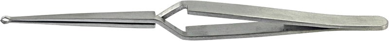 JUNLIXN Lock Pinning Cross Locking Tweezers for Locksmith Pinning & Rekeying Kit Round Open Slot Stainless Steel Holding Tweezer Self Locking Closing Locksmith Tools Lock Pin Tumbler Tweezers - Image 3